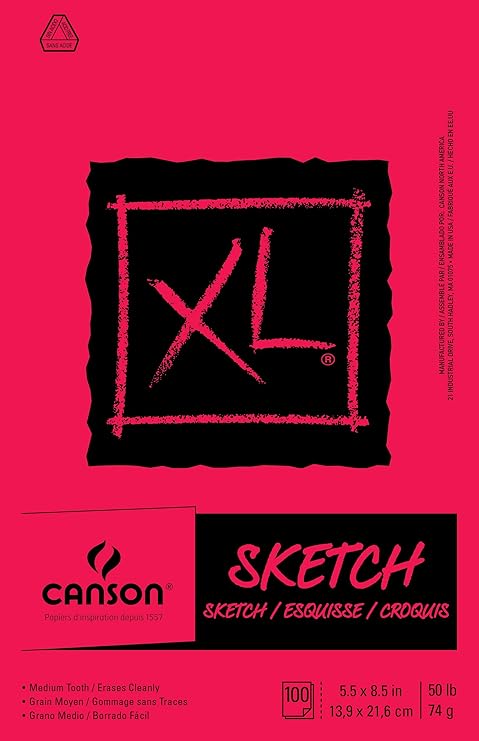 Canson XL Series Sketch Pad 5.5 x 8.5