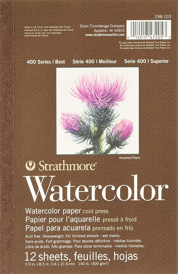 Strathmore Watercolor Pad 400 Series