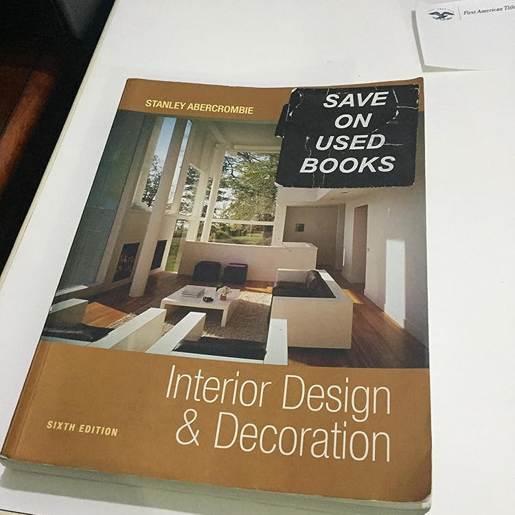 Interior Design and Decoration cover image