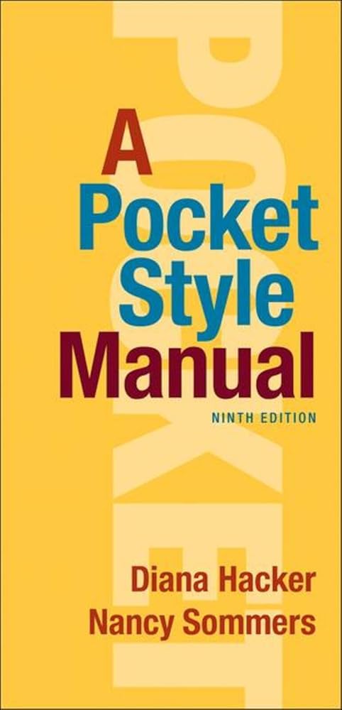 A Pocket Style Manual cover image
