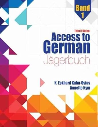 Access to German: Jagerbuch cover image