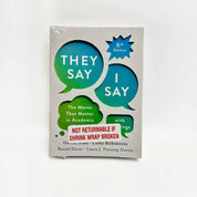 "They Say / I Say" with Readings
