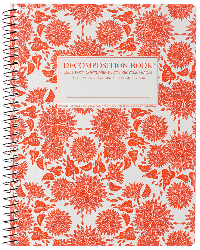 Sunflowers Decomposition Book